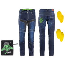 W-Tec Férfi motoros farmer W-TEC Alfred CE kék XXL motoros nadrág