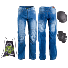 W-Tec Férfi motoros farmer W-TEC Davosh kék 5XL motoros nadrág