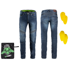 W-Tec Férfi motoros farmernadrág W-TEC Oliver kék XXL motoros nadrág