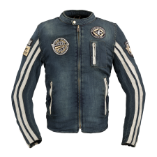 W-Tec Férfi motoros kabát W-TEC Wildone kék 5XL motoros kabát