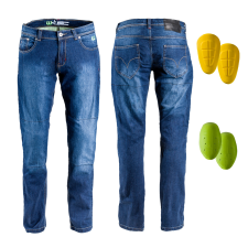 W-Tec Motoros farmer nadrág W-TEC C-2025 kék 44 motoros nadrág