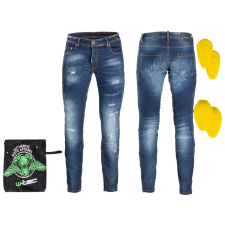 W-Tec Motoros farmer W-TEC Feeldy kék S motoros nadrág