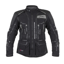 W-Tec Motoros kabát W-TEC Aircross fekete-szürke 4XL motoros kabát