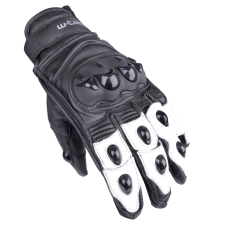 W-Tec Motoros kesztyű W-TEC MBG-1621-16 fekete-fehér L motoros kesztyű