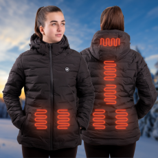 W-Tec Női fűthető kabát W-TEC HEATborg Lady fekete M