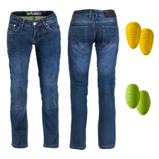 W-Tec Női motoros farmer W-TEC Kavec sötétkék 33 motoros nadrág