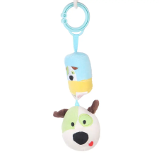 W-web Baby plüss csörgő - kutya - 20cm plüssfigura