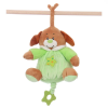 W-web Zenélő baby plüss - kutya - 19cm