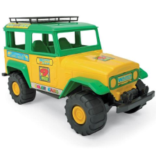 Wader Color Cars zöld-sárga terepjáró autó 38cm (37092) (WADER37092) - Játékautók autópálya és játékautó