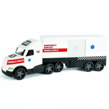 Wader Magic Truck Action Ambulance Mentő kamion 79cm - Fehér (36211) autópálya és játékautó