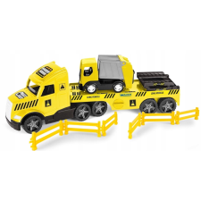 Wader Magic Truck Technic kamion kukásautóval 79cm - Sárga (36441) autópálya és játékautó