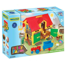 Wader Play House farm ház #sárga babaház
