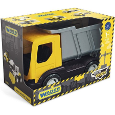 Wader Tech Truck sárga dömper (35362) (W35362) autópálya és játékautó