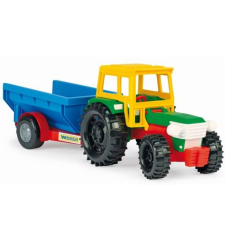 Wader Traktor billenős pótkocsival (35002) (W35002) autópálya és játékautó