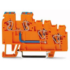 WAGO HUNGÁRIA Kft. WAGO 270-564 3 vezetékes érzékelő betápsorkapocsnarancssárga villanyszerelés