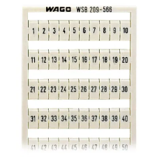 WAGO HUNGÁRIA Kft. WSB JELÖLŐK.5-17,5MM 1-50/2X/ villanyszerelés