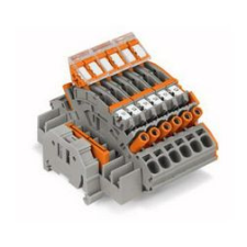 WAGO Sorkapocsblokk árammérőkörökhöz komplett (mérő-bontó) 6mm2-vezetőér WAGO - 2007-8876 villanyszerelés