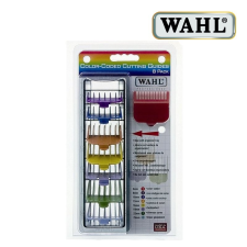  WAHL 8 darabos színes műanyag toldófésű szett 4503-7171(03170-417) (4503-7171(03170-417)) fésű