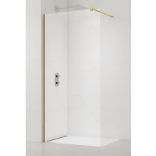 Walk-in zuhanyparaván 105 cm SAT aranyfényű SATBWI105PRZ kád, zuhanykabin