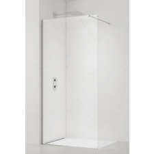 Walk-in zuhanyparaván 65 cm SAT króm SATBWI65PR kád, zuhanykabin