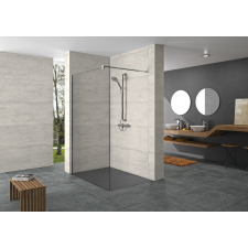 Walk-in zuhanyparaván 90 cm Huppe Design pure SIKOKHWI90 kád, zuhanykabin