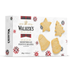  Walkers Shortbread Festive Shapes karácsonyi omlós keksz 350g csokoládé és édesség