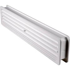 Wallair Ventilátor rács, műanyag, Wallair fürdőszobai ventilátor, fehér (4046293358202) beépíthető gépek kiegészítői