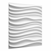 Wallart Europe B.V. Wallart Maxwell -Sűrű hullámos 3D környezetbarát design falpanel, festhető 50x50 cm