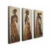  Wallity Decorative Canvas Painting (3 Pieces) Multicolor 3KNV4584_3090 (90 x 80)