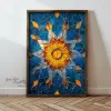  Wallity Decorative Framed MDF Painting Multicolor GE067-L