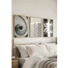  Wallity Decorative Painting Set (3 Pieces) Multicolor Ç-300363 - 3040