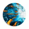  Wallity Decorative Tempered Glass Painting Multicolor UV-1130