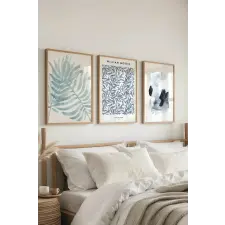  Wallity dekoratív kép szett (3 darab) többszínű Ç-300786 - 5070 grafika, keretezett kép