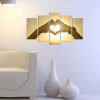  Wallity Dekoratív MDF Festmény (5 darabos) Többszínű 5MX-10