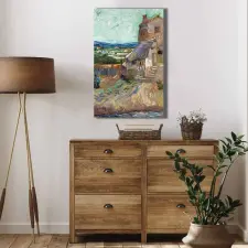  Wallity Dekoratív Vászonkép Többszínű 4570VANGOGH033 grafika, keretezett kép