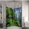 Wallplex fürdőszobai dekorpanel Jungleleaves 90 cm x 200 cm