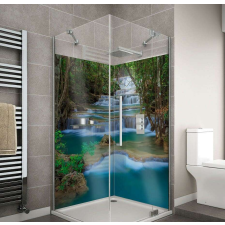  Wallplex fürdőszobai dekorpanel Waterfall 90 cm x 200 cm tapéta, díszléc és más dekoráció