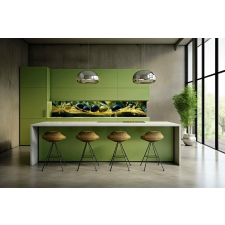 Wallplex Wallplex konyhahátfal Zamatos Oliva tapéta, díszléc és más dekoráció