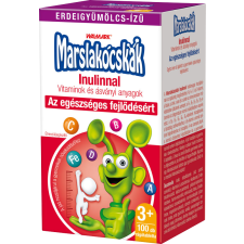 Walmark Marslakócskák Inulin erdeigyümölcs ízű rágótabletta 100x vitamin és táplálékkiegészítő