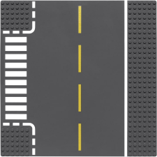 Wange 25x25 cm-es út alaplap - T-kereszteződés barkácsolás, építés