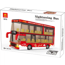 Wange 5970 Emeletes városnéző turistabusz makett