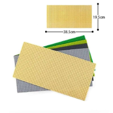 Wange ® 8803 | építőjáték alaplap | 24x48 bütyök sötétzöld/világosszürke/sötétszürke barkácsolás, építés