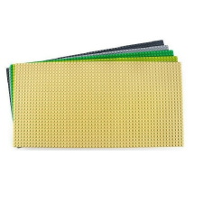 Wange ® 8804 | építőjáték alaplap nagy méretű kockákhoz | 28x56 bütyök - világosszürke barkácsolás, építés