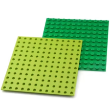 Wange ® 900 | építőjáték alaplap nagy méretű kockákhoz | 12x12 bütyök - Több színben - bézs kreatív és készségfejlesztő