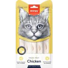 Wanpy CAT Creamy Treat - Chicken 70 g jutalomfalat macskáknak