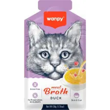Wanpy CAT Meat Broth Duck 50 g jutalomfalat macskáknak