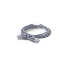 WANTEC Patchkabel UTP  CAT6a           d=2,8mm  0,25m grau (7297) kábel és adapter