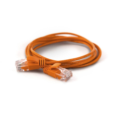 WANTEC UTP CAT6a Patch kábel 3m - Narancssárga kábel és adapter