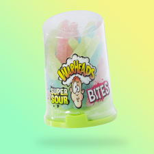  Warheads Super Sour Bites savanyú gumicukor falatkák 80g csokoládé és édesség