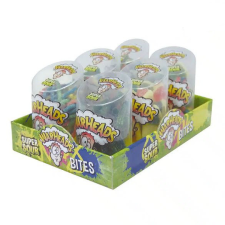 Warheads Warheads Super Sour Bites savanyú gumicukor falatkák 80g csokoládé és édesség